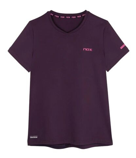Женская теннисная футболка NOX Pro - deep purple