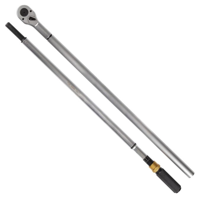 TOLSEN (TT19671) Ключ динамометрический 1", 240-1200 Нм, в пластиковом кейсе