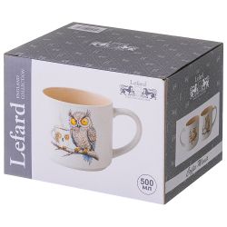 КРУЖКА LEFARD "CRAZY COFFEE" 500МЛ