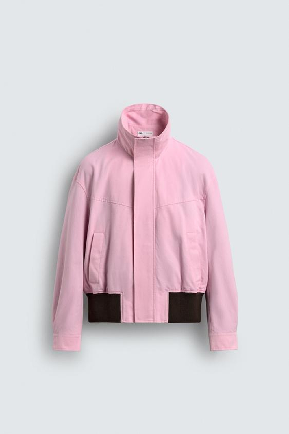 ZARA HARRY LAMBERT X DISNEY КУРТКА КОНТРАСТНАЯ, РОЗОВЫЙ