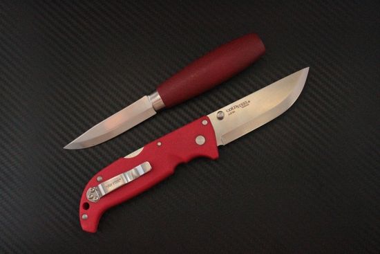 Складной нож Cold Steel 20NPH Finn Wolf Red c клинком из стали AUS-8, рукоять Grivory (Griv-Ex)