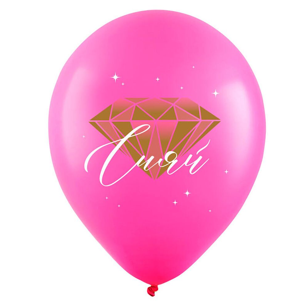 Шар (12''/30 см) 8 марта Нежность, Ассорти Пастель 2 ст. 2 цв.  50 шт.