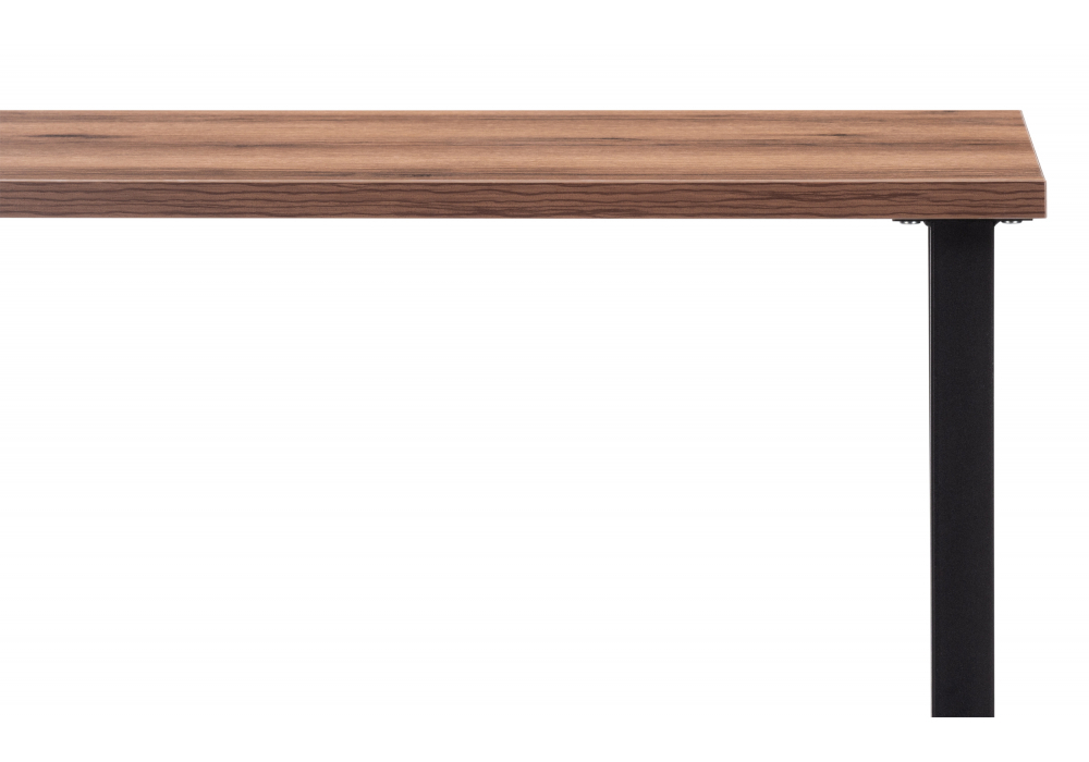 Обеденный стол Woodville Дилан Лофт 120х50х110 дуб делано темный