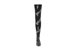 Balenciaga Knife Knee High Boots 10.5cm Women"s Black White
