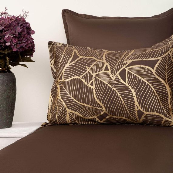 Беверли (шоколад) КПБ сатин Евро 4н