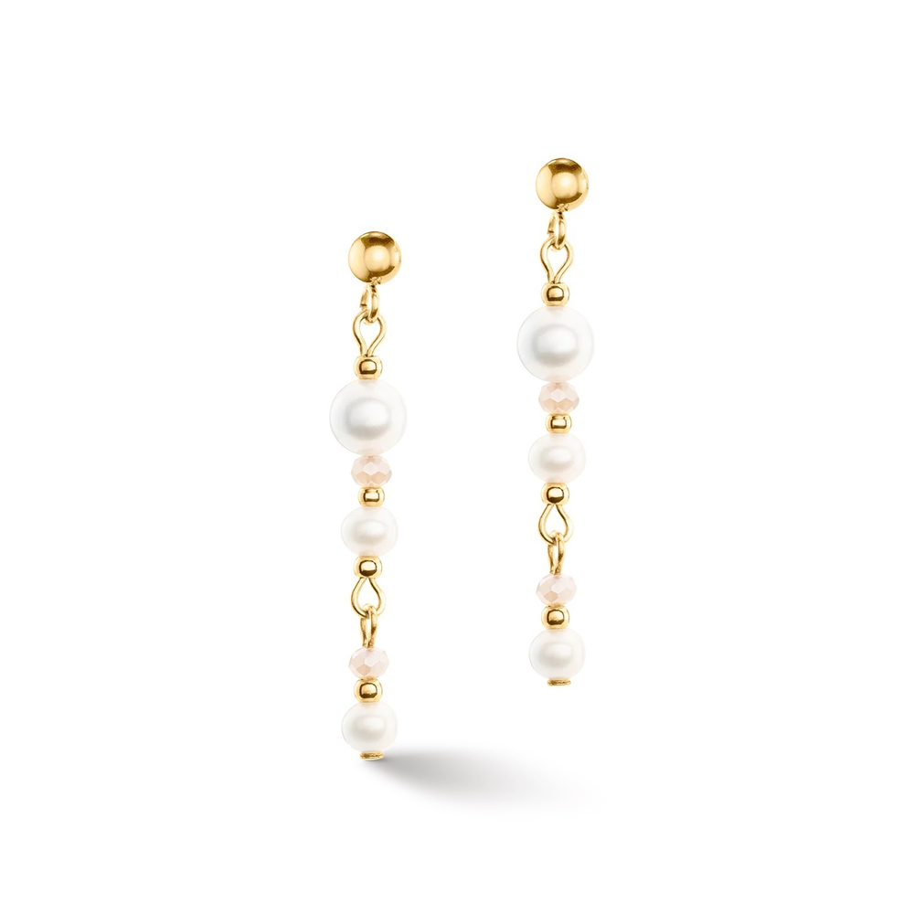 Серьги-пусеты Coeur de Lion White-Gold 1116/21-1416