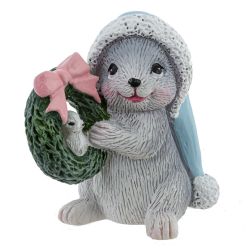 GAEM Фигурка декоративная "Зайчик", L3,5 W6 H6 см, 2в.