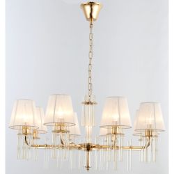 Люстра Rivoli Lilith 1039-308 8 х Е14 40 Вт хрусталь | Rivoli