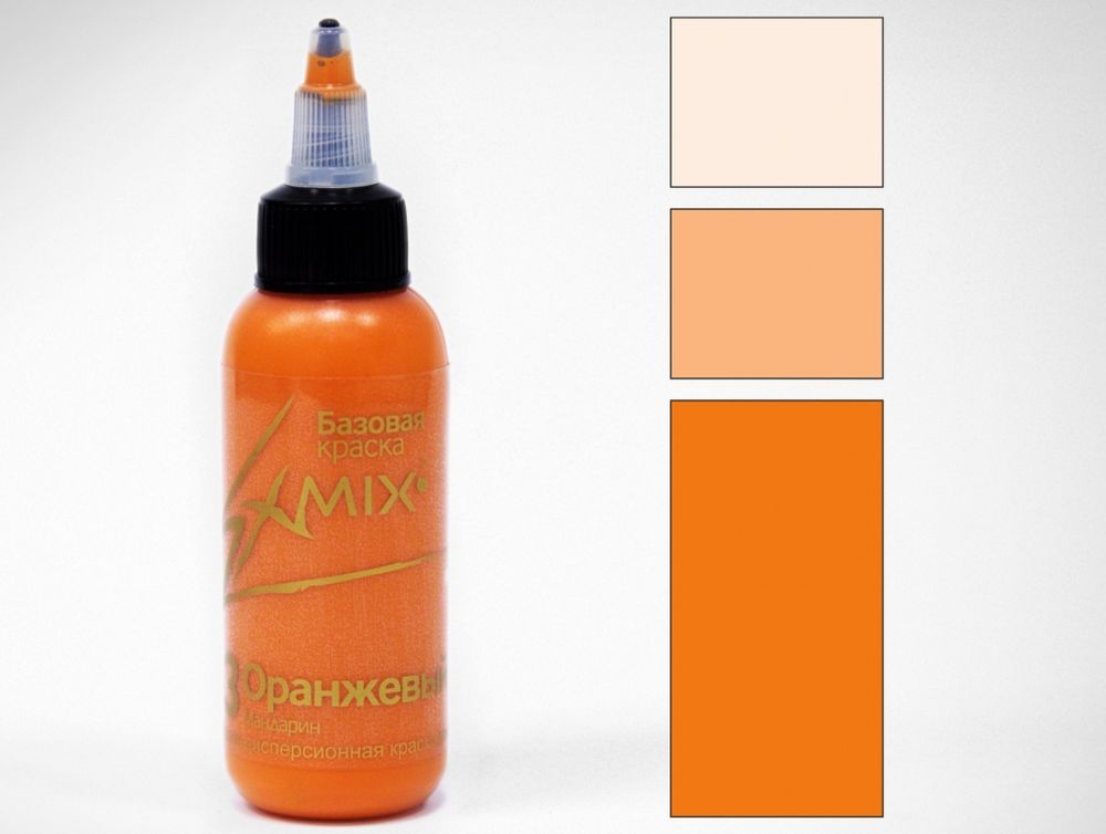 Краска укрывистая Exmix 13 Оранжевый 1000 мл