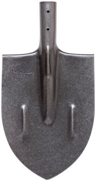 Лопата штыковая ,без черенка, "рельсовая сталь" 210х385 мм