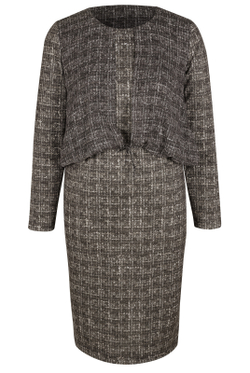 Трикотажное платье 2475ЮП, Мозаика #359Моза052475ЮП