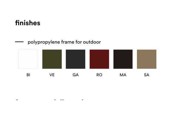 Стул пластиковый Tatami, белый