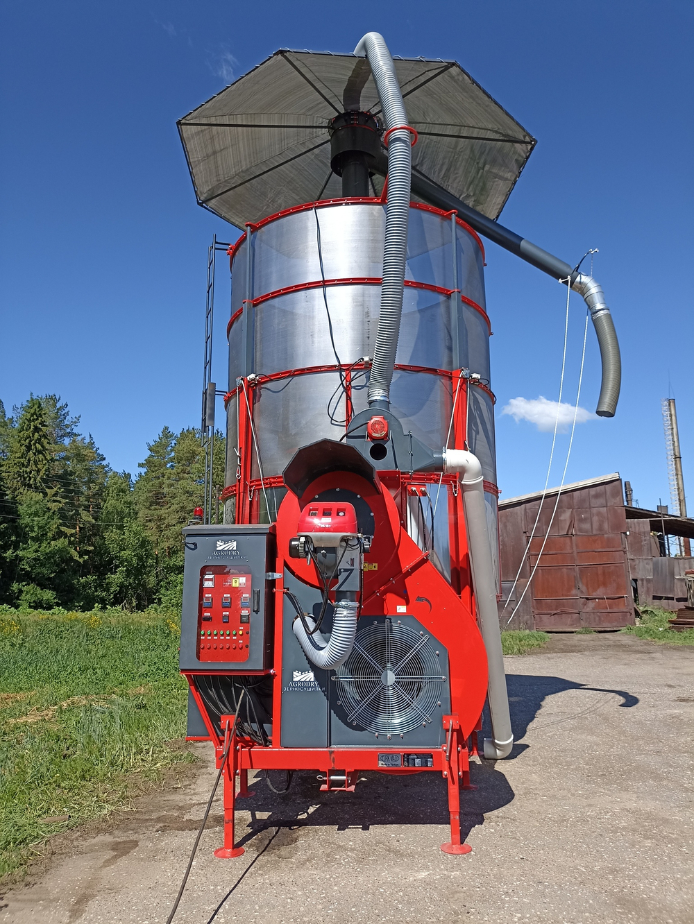 Зерносушилка ТКМ-33