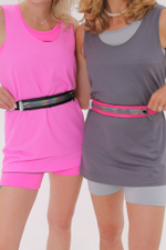 Платье майка неон/графит