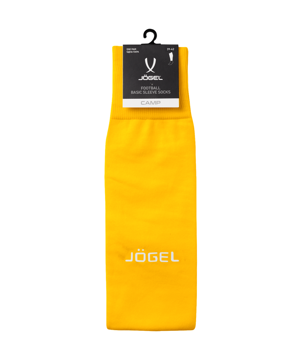 Гольфы футбольные CAMP BASIC SLEEVE SOCKS, желтый/белый
