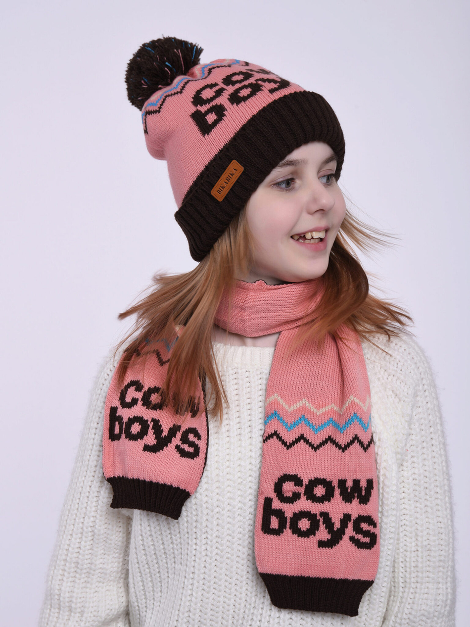 Комплект детский (Шапка+Шарф)