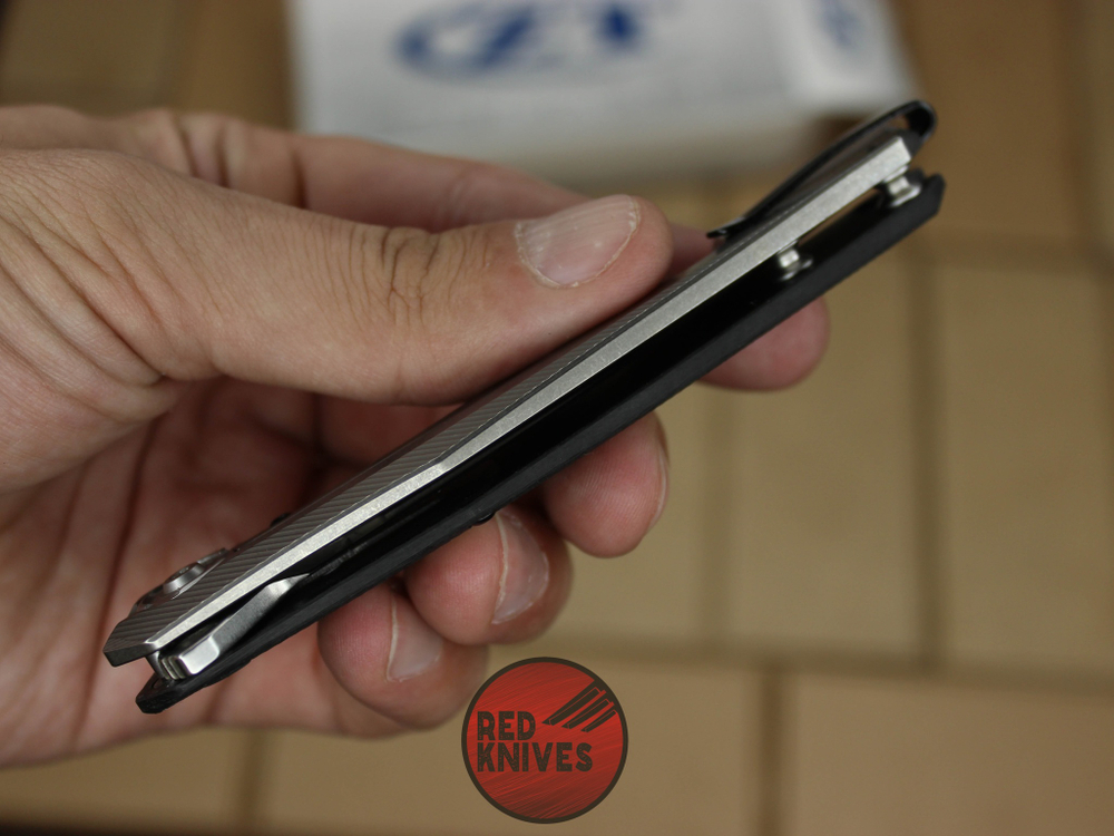 Нож Zero Tolerance 0707 Ti CF A+++ - рукоять титан ZT0707TICF