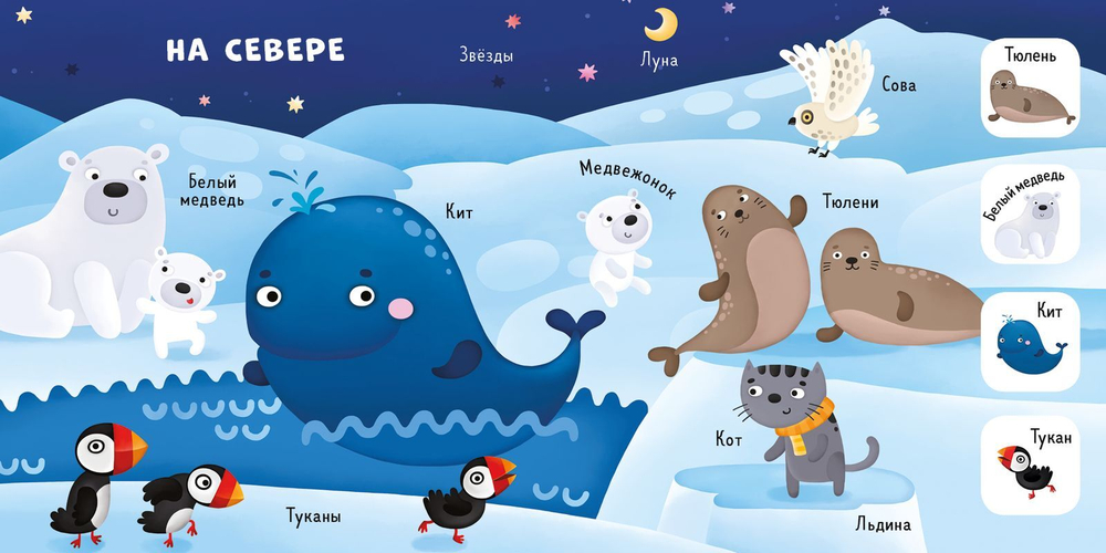 Найди, покажи, расскажи. Животные