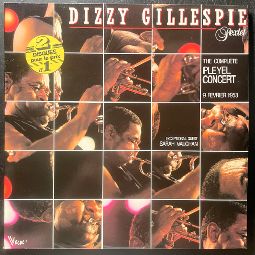 Dizzy Gillespie Sextet ‎– The Complete Pleyel Concert 2LP (Франция 1984г.)