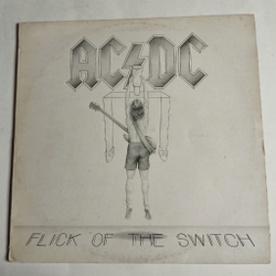 Винтажная виниловая пластинка LP AC DC Flick Of The Switch (Югославия 1984)