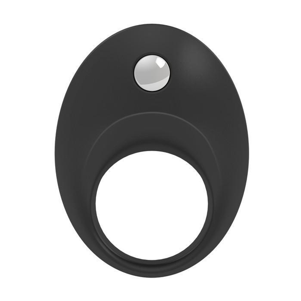 Эрекционное виброкольцо OVO Перстень, черное