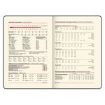 Ежедневник датированный 2023 А5 138x213 мм BRAUBERG "Comodo", под кожу, красный, 114015