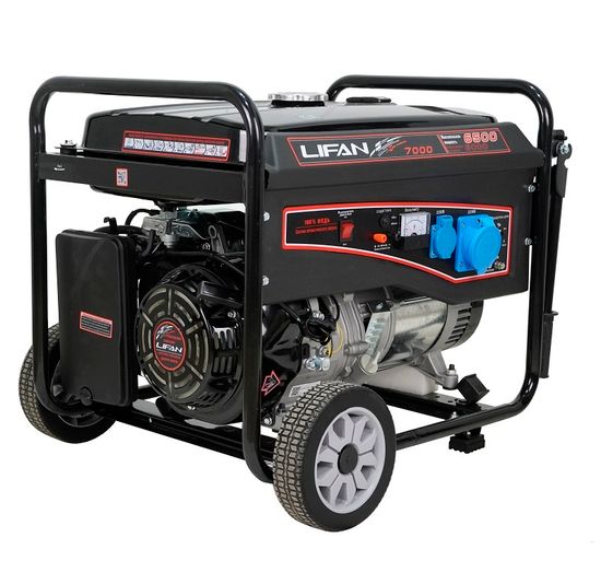 Бензиновый генератор "LIFAN" LF 7000 (6GF-3)