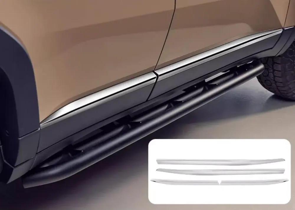 Боковые молдинги дверей на Toyota Land Cruiser Prado 250 LC250 прадо крузак