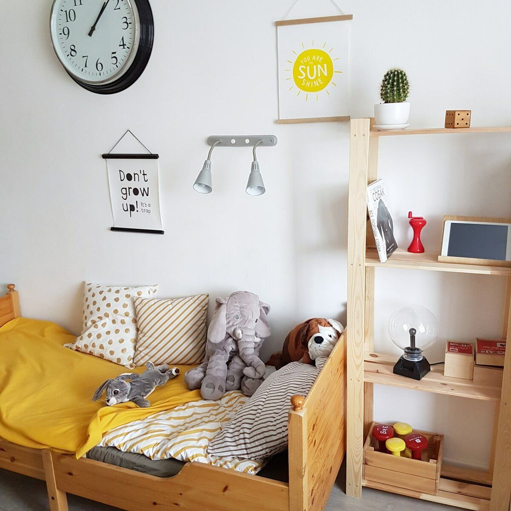 Стеллаж напольный Альберт 159 см для рассады, книг, деревянный стеллаж на балкон, в натуральной отделке