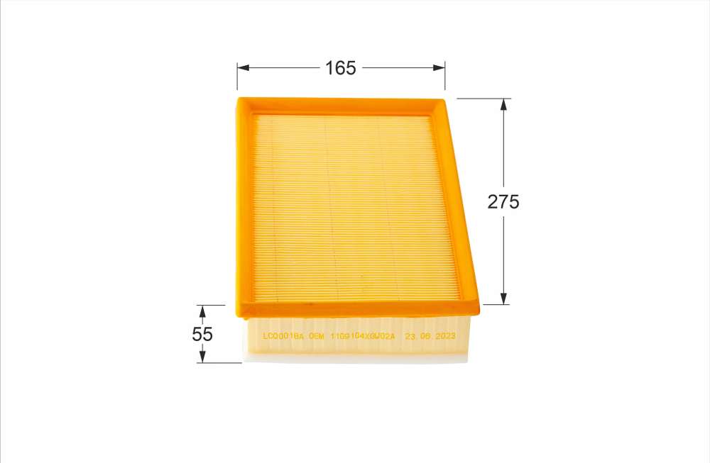 Воздушный фильтр LCQ0018A  LIVCAR AIR FILTER LCQ0018A