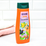 Гель для душа детский "Банановый шейк" 400мл, серия Джунгли, EXXE