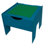 Лего-стол Кубик со съемной двусторонней крышкой и отсеком для хранения деталей