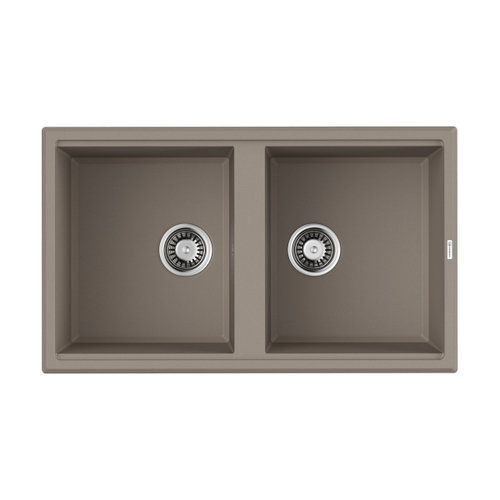 кухонная мойка Omoikiri Tedori 86-2-SA Tetogranit/бежевый