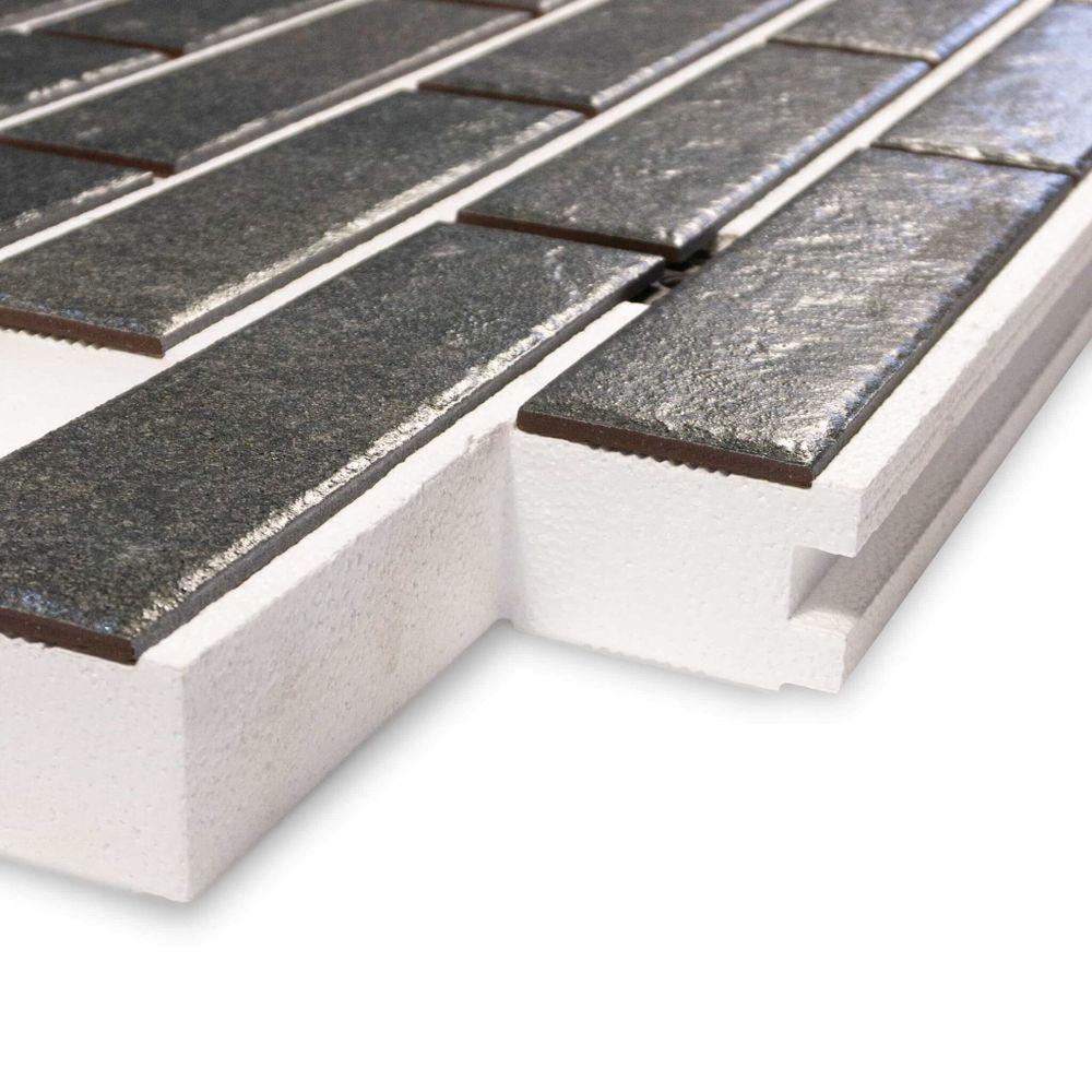 Термопанель ППС Paradyz Viano Antracite Elewacja - 1000х455 мм