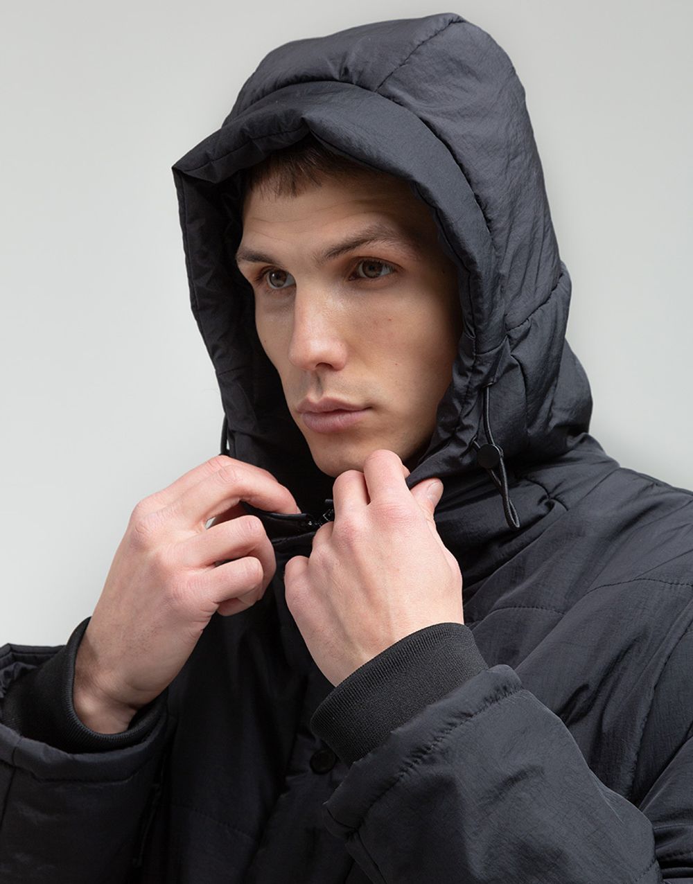 Куртка We Don’t Care Long Puffer Jacket Black