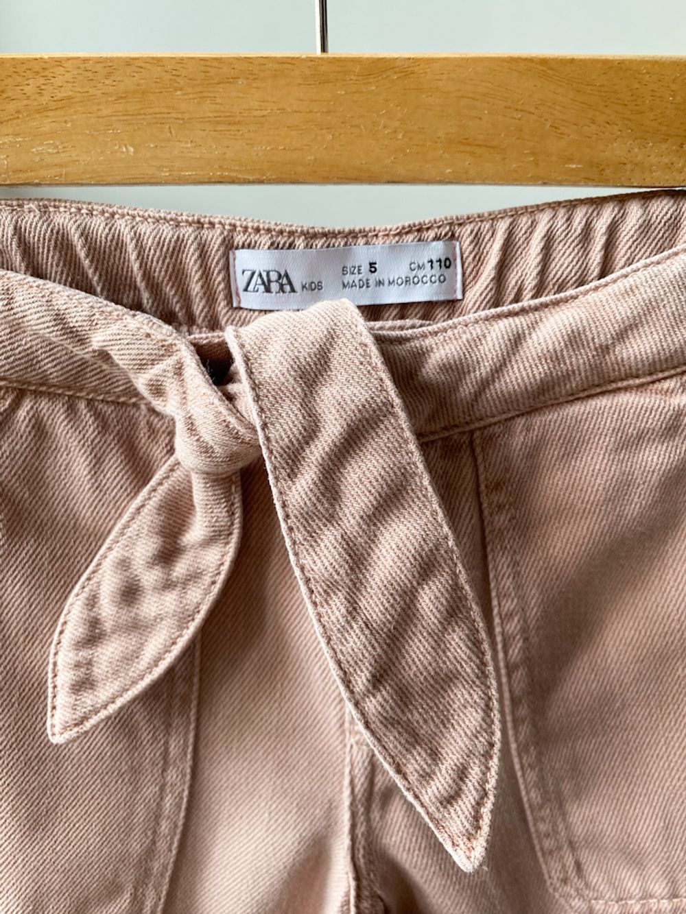 Хлопковые брюки Zara, 110