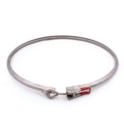 Хомут для перегонного куба с резьбовой регулировкой