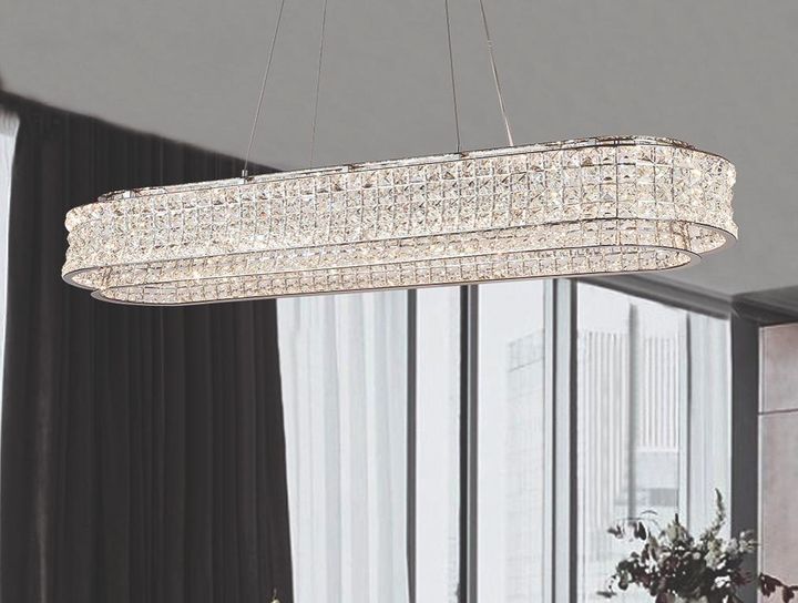 Подвесной светодиодный светильник Newport Venera 8510/120 chrome М0069973