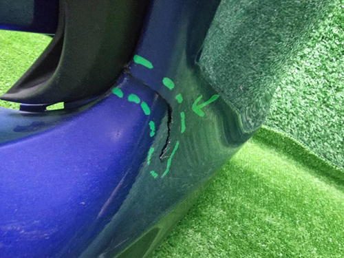 Бампер передний Lexus RX 4 (2015-2019) F-sport