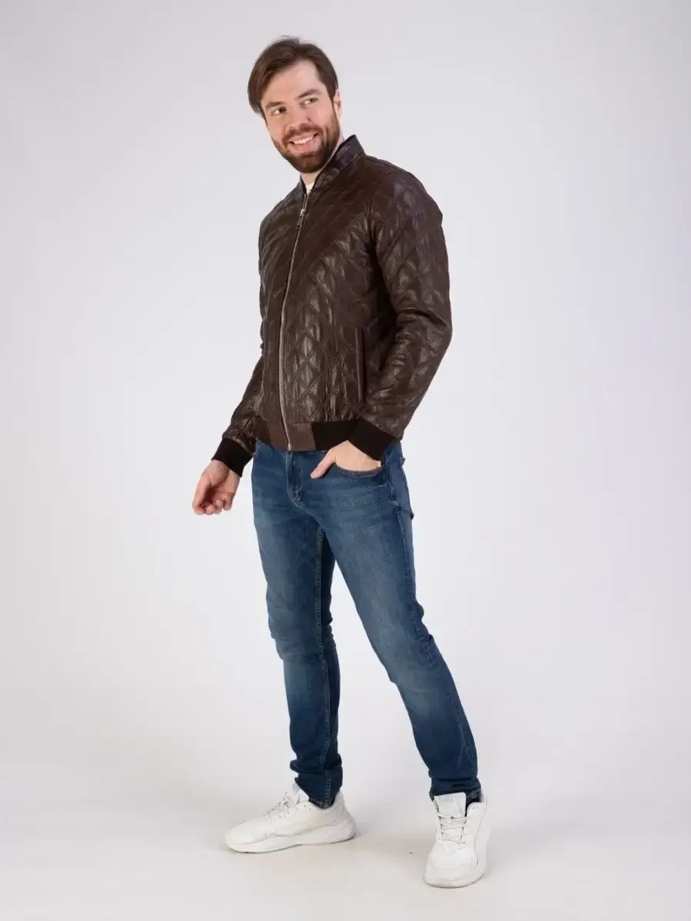 Куртка кожаная из натуральной кожи