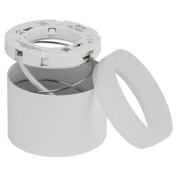 Светильник настенно-потолочный спот ЭРА OL38 WH под GX53 IP20 белый