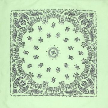 Бандана салатовая классическая