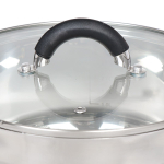 Набор посуды нерж, 6 пр, индукц, Daniks, Турин, металлик, GS-01413-6PC