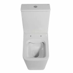 Унитаз ABBER Rechteck AC1210 с крышкой микролифт, с бачком, безободковый