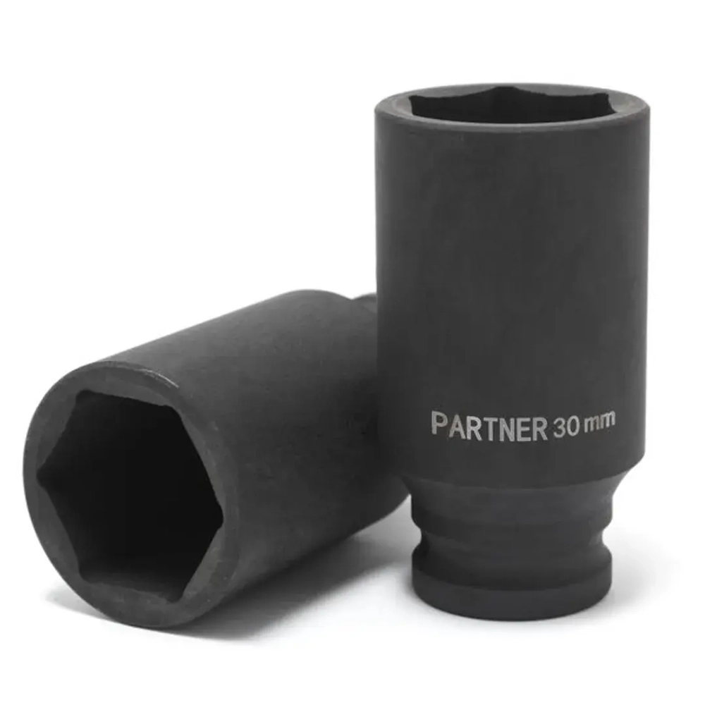 Головка ударная глубокая 25мм 1/2''6гр. Partner PA-4458525