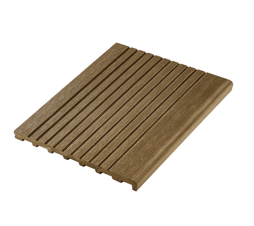 Ступень для крыльца из ДПК UnoDeck Scala полнотелая ш.345 мм Орех