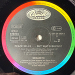 Megadeth ‎– Peace Sells... But Who's Buying? (Европа 1986г.)
