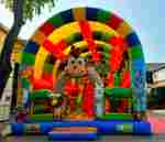 Коммерческий надувной батут «Страна Сафария 2» 10*6*6 м