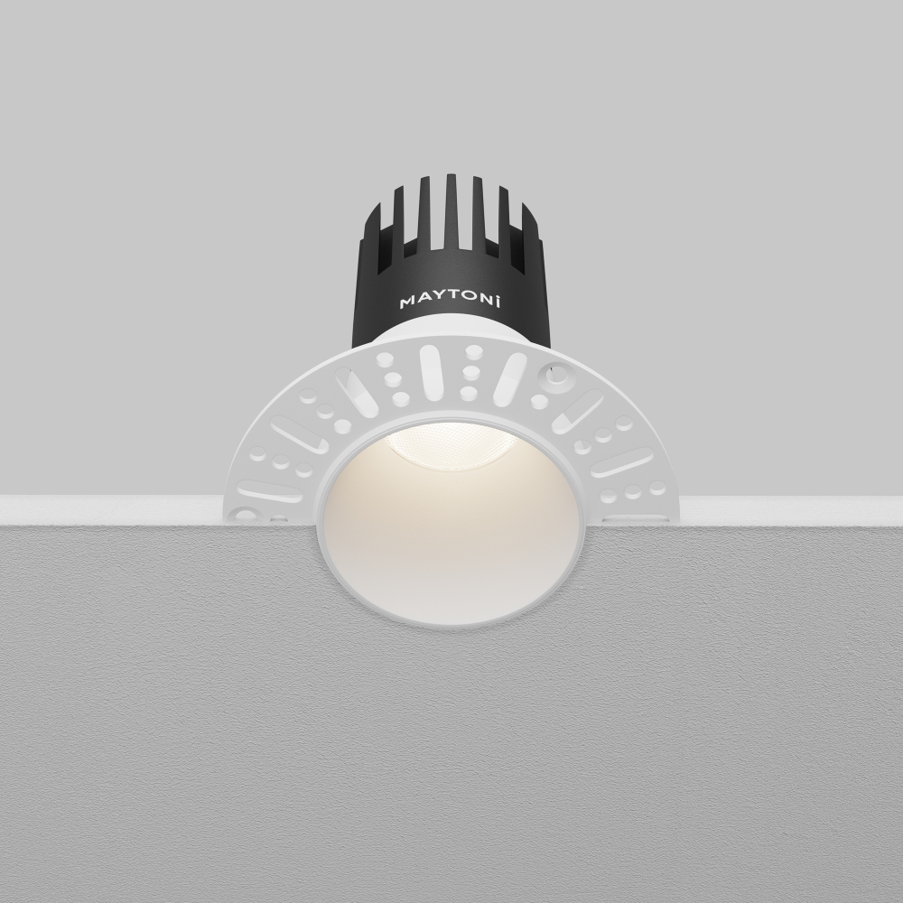 Встраиваемый светодиодный светильник Maytoni Dip DL120-10W-4K-TRS-W