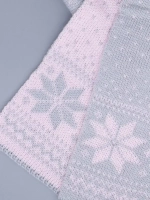 Шарф вязаный зимний для детей